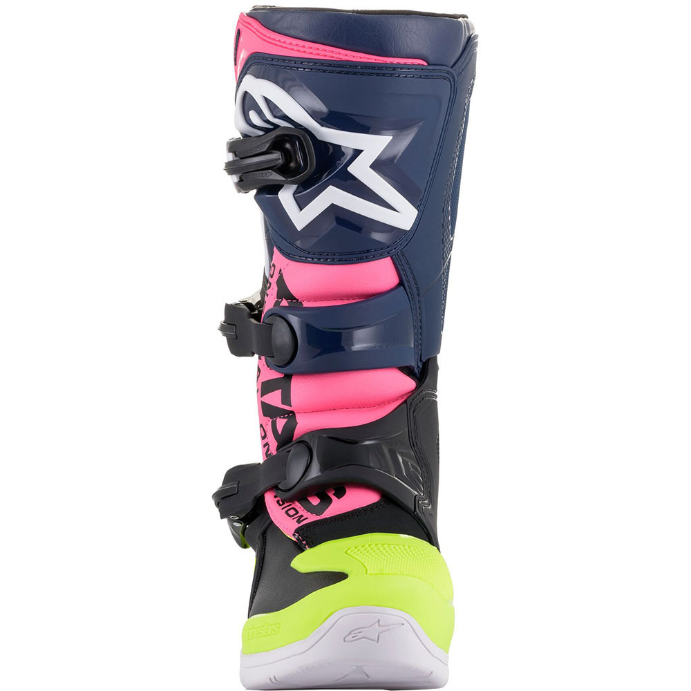 ALPINESTARS 2021 TECH 3S V2 PURPLE/PINK/FLURO KIDS BOOTS