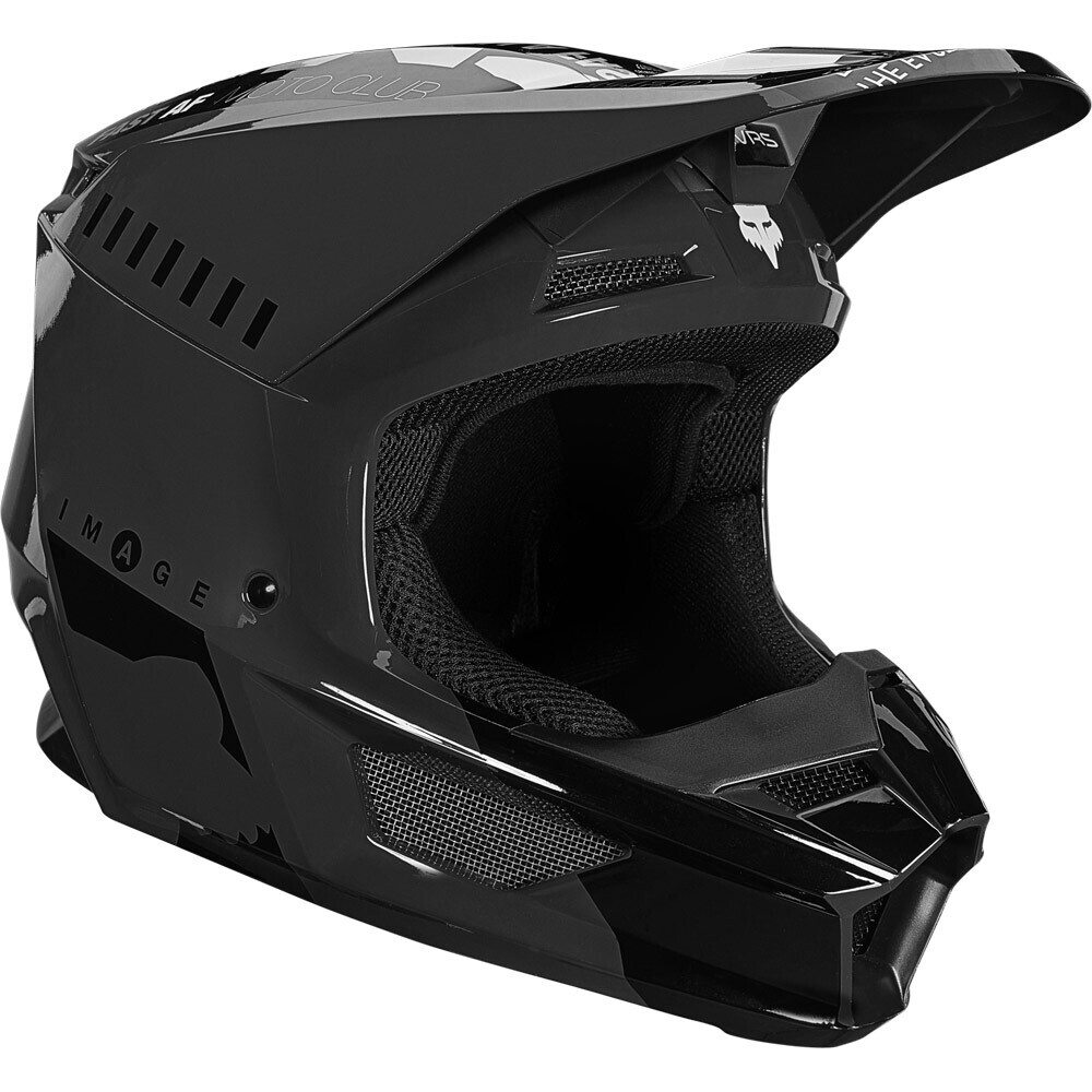 FOX 2021 V1 ILLMATIK BLACK MIPS HELMET