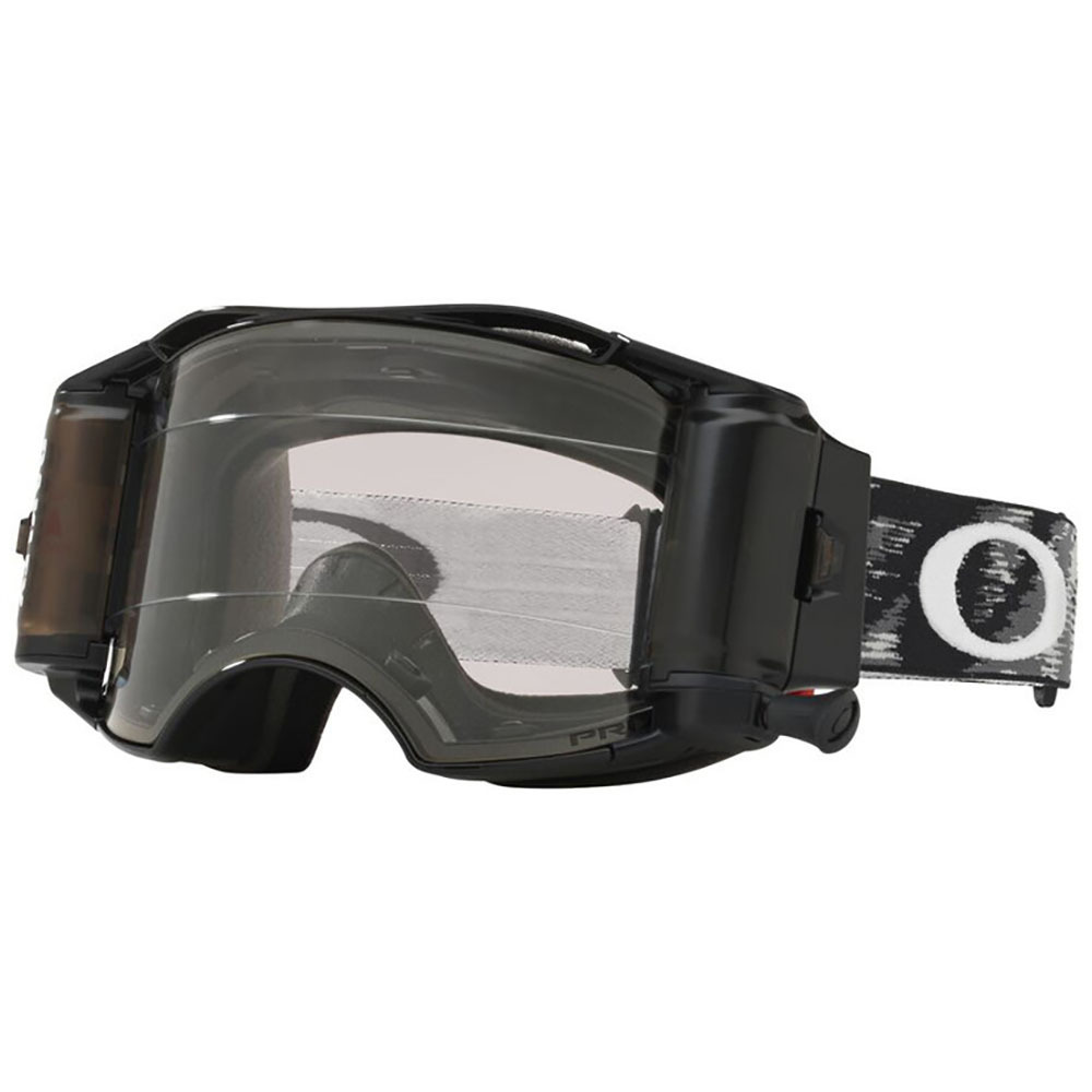 OAKLEY AIRBRAKE MATTE BLACK W / PRIZM LOWLIGHT RACEREADY GOGGLES