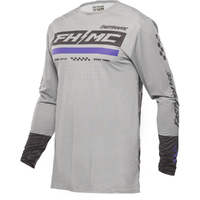 FASTHOUSE 2024 HELIX PODIUM GREY / BLACK / PURPLE JERSEY