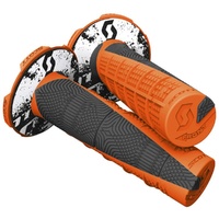 SCOTT DEUCE NEON ORANGE/BLACK DUAL COMPOUND GRIPS