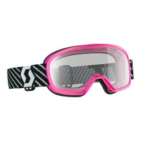 SCOTT BUZZ PINK CLEAR KIDS GOGGLES