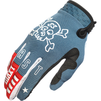 FASTHOUSE 2024 SPEED STYLE THE BIRD TEAL GLOVES