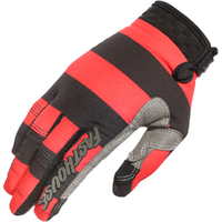 FASTHOUSE 2024 SPEED STYLE AKIN BLACK / RED GLOVES