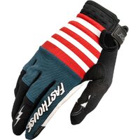 FASTHOUSE 2023 SPEED STYLE OMEGA RED / SLATE KIDS GLOVES