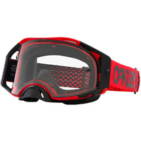 OAKLEY AIRBRAKE B1B RED / CLEAR GOGGLES