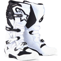 ALPINESTARS 2025 TECH 7 WHITE / BLACK BOOTS