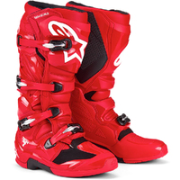 ALPINESTARS 2025 TECH 7 BRIGHT RED BOOTS