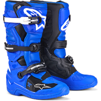 ALPINESTARS 2025 TECH 7S BLUE / BLACK / WHITE KIDS BOOTS