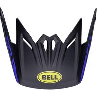 BELL MOTO-9 REPLACEMENT SLAYCO MATT BLK/HI-VIZ YEL KIDS VISOR