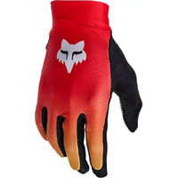 FOX FLEXAIR RACE FLO RED GLOVES