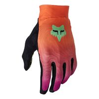 FOX FLEXAIR RACE DAY GLOW ORANGE GLOVES