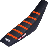 GUTS RACING KTM 85SX 18-24 GRIPPER RIBBED ORANGE / BLACK / BLACK SEAT COVER eat Cover