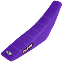 GUTS RACING YAMAHA YZ125-250 22-25 GRIPPER RIBBED PURPLE / PURPLE / PURPLE SEAT COVER