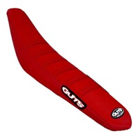 GUTS RACING HONDA CRF250-450R 21-24 GRIPPER RIBBED RED / RED / RED SEAT COVER