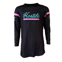 HOSTILE HANDWEAR EVOKE AIR FC BLACK KIDS JERSEY