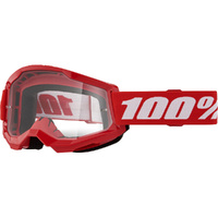 100% PERCENT STRATA 2 BLACK CLEAR GOGGLES