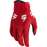 SHIFT 2021 WHIT3 REDHOT TRAC RED KIDS GLOVES