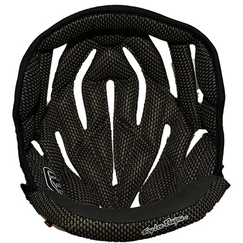 TROY LEE DESIGNS SE5 BLACK REPLACEMENT HELMET HEADLINER - XS