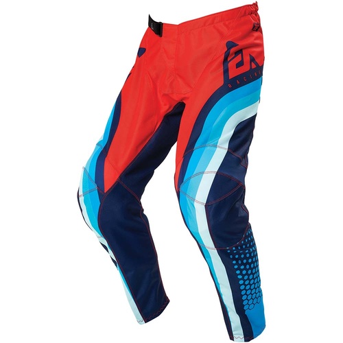 ANSWER 2021 SYNCRON SWISH BLUE/ASTANA/RED KIDS PANTS - 24