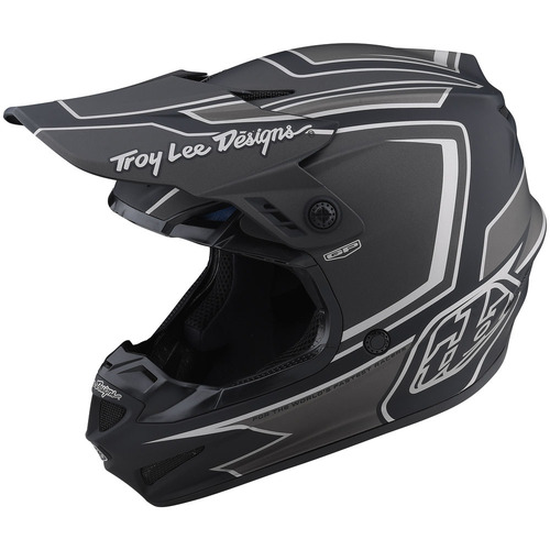 TROY LEE DESIGNS 2022 GP RITN BLACK / GREY HELMET - S