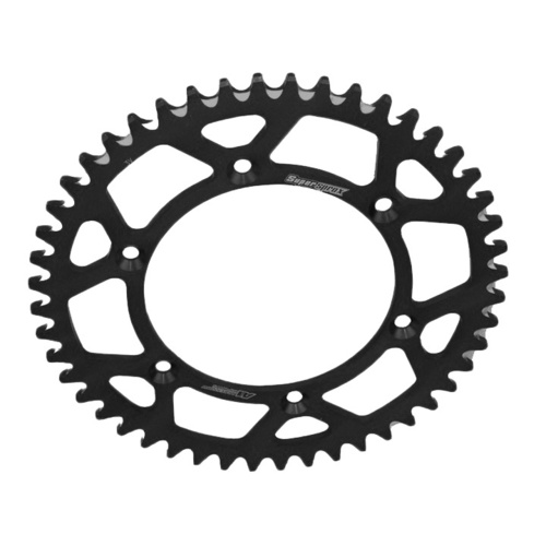 SUPERSPROX SUZUKI RM/RMZ/DR/RMX BLACK ALLOY REAR SPROCKET - 49T