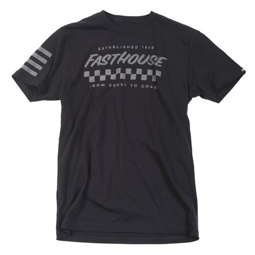 FASTHOUSE FACTION BLACK TEE - SM