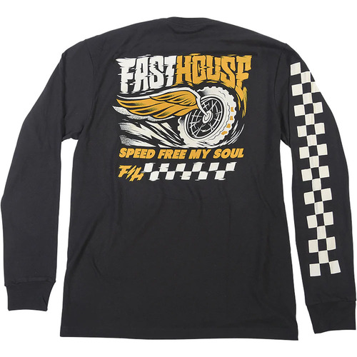 FASTHOUSE HIGH ROLLER LONG SLEEVE TEE - SM