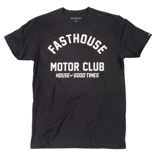 FASTHOUSE BRIGADE BLACK TEE - SM