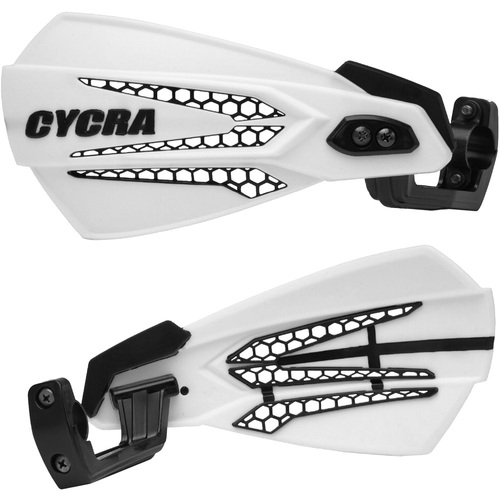 CYCRA MX-RACE WHITE / BLACK HANDGUARDS