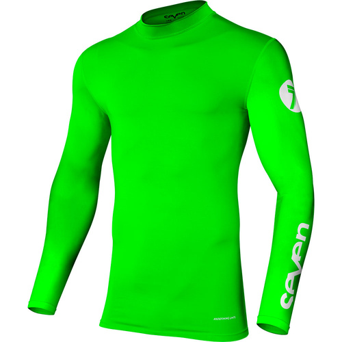 SEVEN 21.2 ZERO FLO GREEN COMPRESSION JERSEY - SM