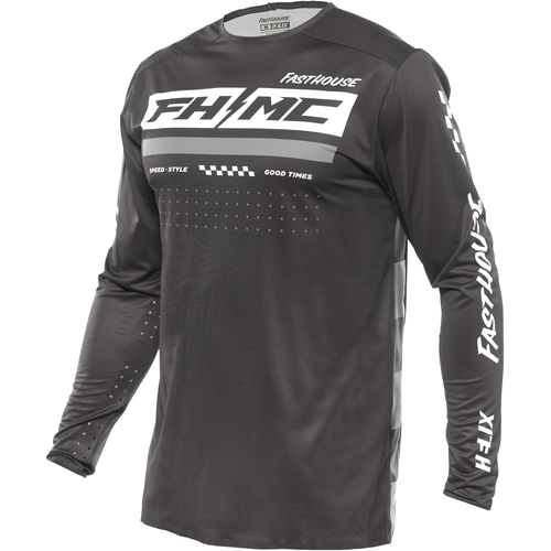 FASTHOUSE 2024 HELIX PODIUM BLACK / WHITE JERSEY - S