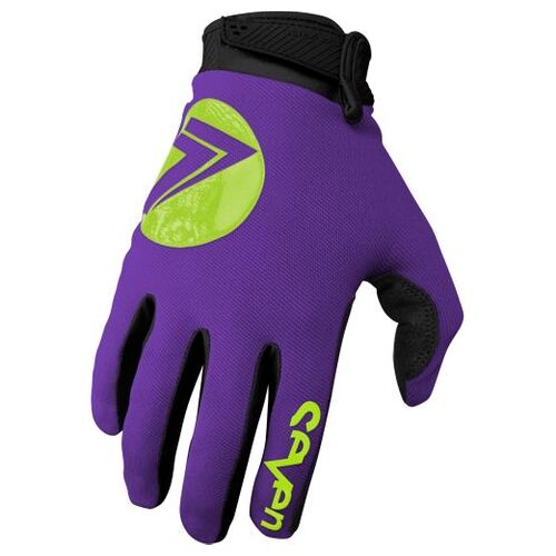 SEVEN 21.2 ANNEX 7 DOT PURPLE KIDS GLOVES - 2XS