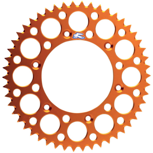 RENTHAL KTM/HUSKY/HUSABERG ULTRALIGHT ORANGE REAR SPROCKET - 48T