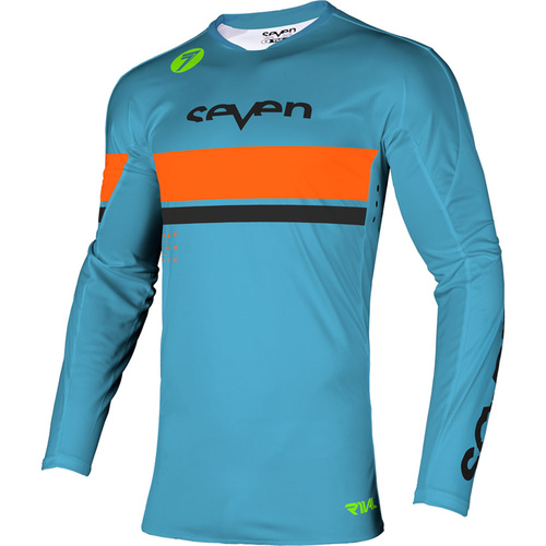 SEVEN 21.2 RIVAL VANQUISH CYAN JERSEY - SM