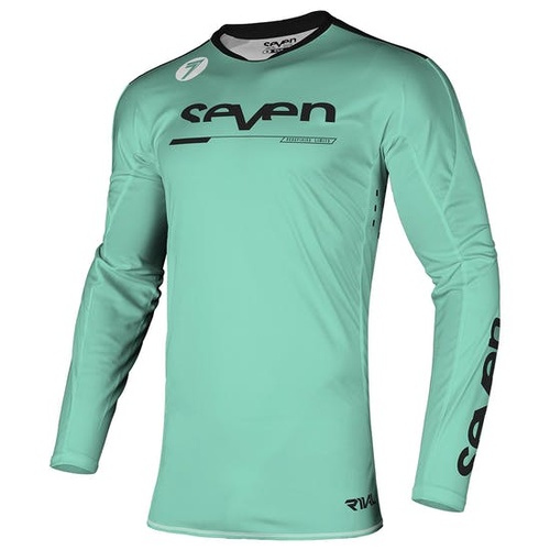 SEVEN 21.1 RIVAL RAMPART BLACK/MINT JERSEY - XL