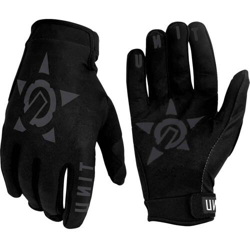 UNIT 2022 FIXED BLACK GLOVES - XS