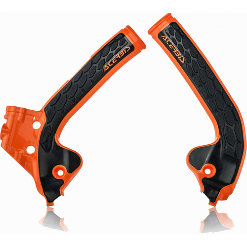 ACERBIS KTM/HUSQVARNA 85 SX/TC ORANGE/BLACK X-GRIP FRAME PROTECTOR