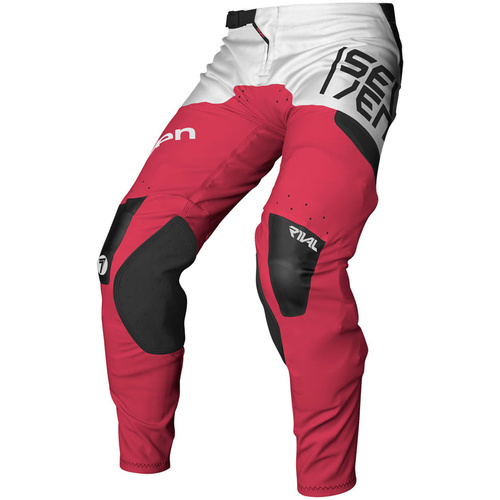 SEVEN 2021 RIVAL RAMPART FLO RED KIDS PANTS - 26