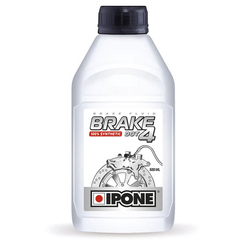 IPONE 500ML DOT 4 BRAKE/CLUTCH FLUID