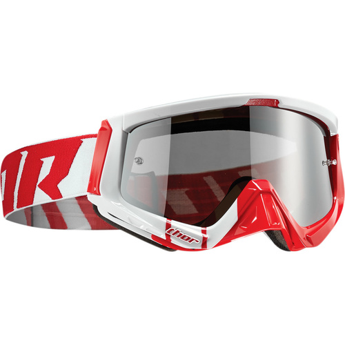 THOR SNIPER BARRED RED/WHITE GOGGLE