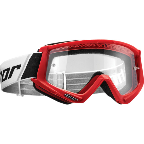 THOR COMBAT RED/BLACK GOGGLES