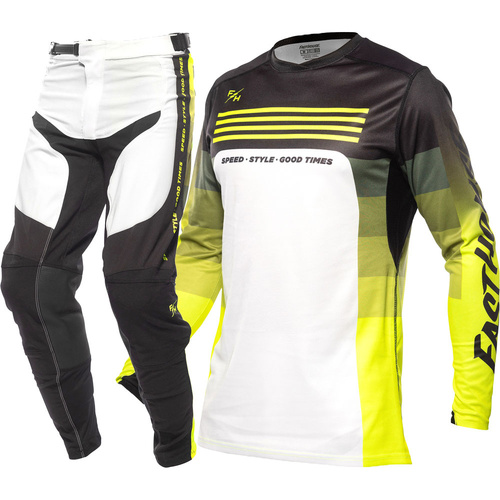 FASTHOUSE 2024 ELROD HYPERSONIC HI-VIZ KIDE GEAR SET