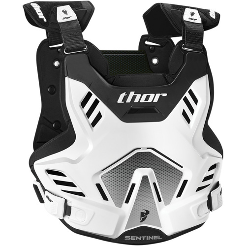 THOR SENTINEL GP WHITE/BLACK KIDS BODY PROTECTOR