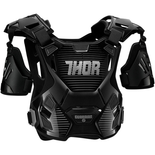 THOR GUARDIAN BLACK/SILVER KIDS BODY ARMOUR - 2XS/XS