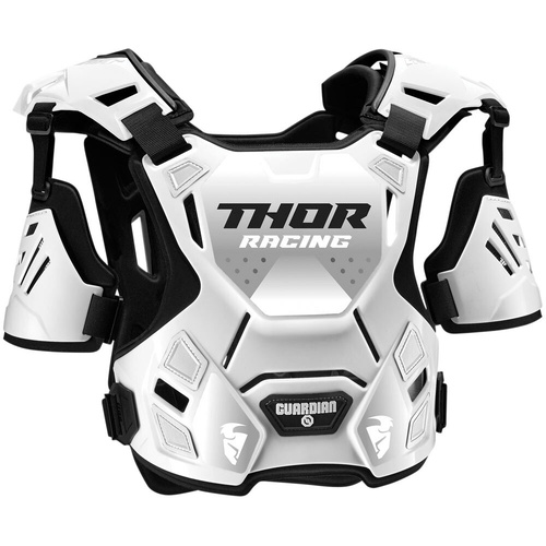 THOR GUARDIAN WHITE KIDS BODY ARMOUR - 2XS/XS