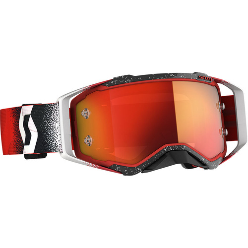 SCOTT PROSPECT WHITE/RED ORANGE CHROME GOGGLES