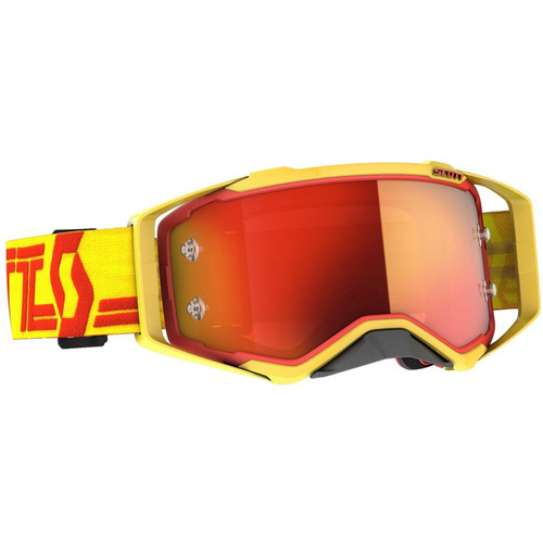 SCOTT PROSPECT YELLOW/ RED ORANGE CHROME GOGGLES