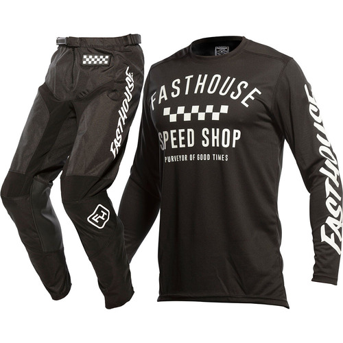 FASTHOUSE 2023 CARBON BLACK GEAR SET