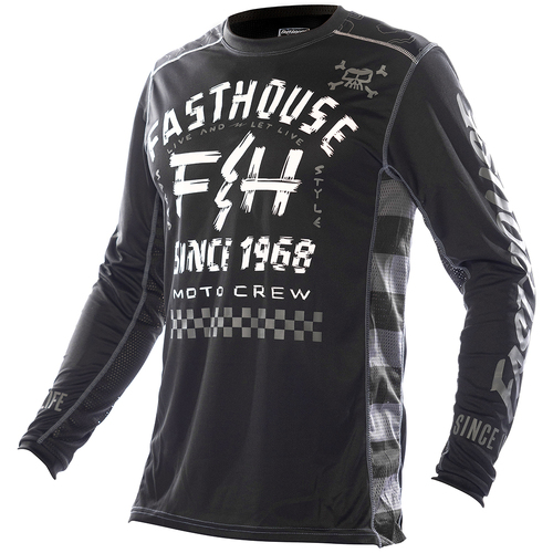 FASTHOUSE 2022 OFFROAD BLACK / WHITE JERSEY - SM